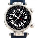 ジオ・モナコ GIO MONACO ジオポリス ワールドタイム 381A ブラック文字盤 新古品 腕時計 メンズ