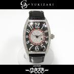 フランク・ミュラー FRANCK MULLER トノウカーベックス ヴェガス ベゼルダイヤ 5850VEGAS D ブラック文字盤 中古 腕時計 メンズ