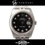 ロレックス ROLEX デイトジャスト 116234G ブラック文字盤 新品 腕時計 メンズ
