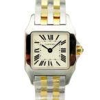 カルティエ Cartier サントス ドゥモワゼル W25066Z6 シルバー文字盤 新品 腕時計  ...