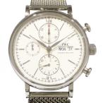 IWC ポートフィノ クロノグラフ IW391015 シルバー文字盤 新品 腕時計 メンズ