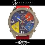 ジェイコブ JACOB＆CO ファイブタイムゾーン JC-55 マルチカラー文字盤 新品 腕時計 メンズ