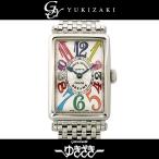 フランク・ミュラー FRANCK MULLER ロングアイランド カラードリーム 902QZCOLDRM-427 シルバー文字盤 中古 腕時計 レディース