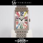 フランク・ミュラー FRANCK MULLER ロングアイランド カラードリーム 952QZ COL DRM シルバー/マルチカラー文字盤 中古 腕時計 レディース