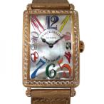 フランク・ミュラー FRANCK MULLER ロングアイランド カラードリーム 952QZCOLDRMMOPD1R ホワイトゴールド文字盤 アウトレット 腕時計 レディース