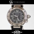 カルティエ Cartier パシャ タイマー W31077U2 ブラック文字盤 中古 腕時計 メンズ