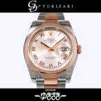 ロレックス ROLEX デイトジャスト 116201 ピンク/ローマ文字盤 新品 腕時計 メンズ