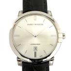 ハリー・ウィンストン HARRY WINSTON ミッドナイト 450/MA42WL.W シルバー文字盤 新品 腕時計 メンズ
