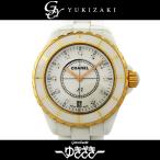 シャネル CHANEL J12 H2180 ホワイト文字盤 中古 腕時計 メンズ