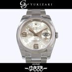 ロレックス ROLEX デイトジャスト 116200 シルバーフラワー文字盤 新品 腕時計 メンズ