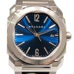 ブルガリ BVLGARI オクト ソロテンポ BGO38C3SSD ブルー文字盤 新品 腕時計 メンズ