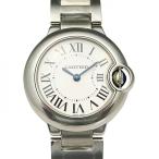 カルティエ Cartier バロンブルー W69010Z4 シルバー文字盤 新品 腕時計 レディース
