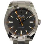 ロレックス ROLEX ミルガウス 116400 ブラック文字盤 中古 腕時計 メンズ