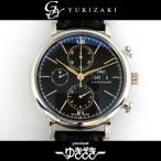 IWC ポートフィノ クロノグラフ IW391008 ブラック文字盤 新品 腕時計 メンズ