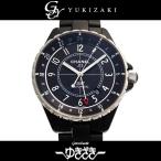 シャネル CHANEL J12 GMT マットブラック H3101 ブラック文字盤 新品 腕時計 メンズ