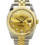 ロレックス ROLEX デイトジャスト 116233G シャンパン文字盤 新品 腕時計 メンズ