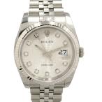 ロレックス ROLEX デイトジャスト 116234G シルバー文字盤 新品 腕時計 メンズ