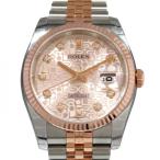 ロレックス ROLEX デイトジャスト 116231G ピンク文字盤 新品 腕時計 メンズ