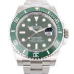 ロレックス ROLEX サブマリーナー デイト 116610LV グリーン/ドット文字盤 中古 腕時 ...