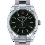 ロレックス ROLEX ミルガウス 116400GV ブラック文字盤 アウトレット 腕時計 メンズ