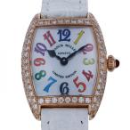 フランク・ミュラー FRANCK MULLER トノウカーベックス プティ 2252QZCOLDRMMOPD ホワイト文字盤 アウトレット 腕時計 レディース