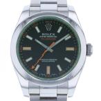 ロレックス ROLEX ミルガウス 116400GV ブラック文字盤 中古 腕時計 メンズ