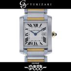 カルティエ Cartier タンク フランセーズＭＭ W51012Q4 ホワイト文字盤 中古 腕時計 ...