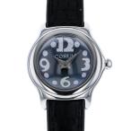 コルム CORUM ミニバブル 101.150.20 ブラック文字盤 中古 腕時計 レディース