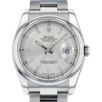 ロレックス ROLEX デイトジャスト 116200 シルバ—/バー文字盤 中古 腕時計 メンズ