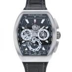 フランク・ミュラー FRANCK MULLER ヴァンガード グランデイト V45CCGDSQT ブラック/シルバー文字盤 新品 腕時計 メンズ