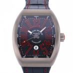 フランク・ミュラー FRANCK MULLER ヴァンガード V45SCDTTTBRER ブラック文字盤 新品 腕時計 メンズ