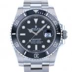 ロレックス ROLEX サブマリーナー デイト 116610LN ブラック/ドット文字盤 未使用 腕 ...