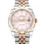 ロレックス ROLEX デイトジャスト 116231 ピンク文字盤 中古 腕時計 メンズ