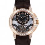 ハリー・ウィンストン HARRY WINSTON オーシャン ビッグデイト オートマティック 世界20本限定 OCEABD42RR002 シルバー/ブラック文字盤 新品 腕時計 メンズ