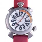 ガガミラノ GaGa MILANO ダイビング 5040.3 ホワイト文字盤 新品 腕時計 メンズ