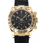 ロレックス ROLEX デイトナ 116518 ブラック文字盤 中古 腕時計 メンズ