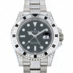 ロレックス ROLEX GMTマスターII 116759SANR ブラック/ドット文字盤 中古 腕時 ...