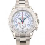 ロレックス ROLEX ヨットマスターII 116689 ホワイト/青針文字盤 中古 腕時計 メンズ