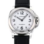 パネライ PANERAI ルミノール ベース PAM00114 ホワイト文字盤 中古 腕時計 メンズ