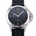 パネライ PANERAI ルミノール1950 3デイズGMTパワーリザーブ PAM00320 ブラック文字盤 中古 腕時計 メンズ
