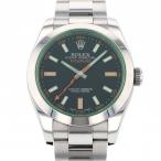 ロレックス ROLEX ミルガウス 116400GV ブラック文字盤 中古 腕時計 メンズ