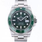 ロレックス ROLEX サブマリーナー デイト 116610LV グリーン/ドット文字盤 中古 腕時 ...
