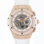 �E�u�� HUBLOT �L���O�p���[ �E�j�R �L���O�S�[���h �z���C�g 701.OE.0128.GR.1704 �z���C�g������ ���� �r���v �����Y
