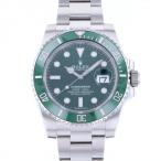 ロレックス ROLEX サブマリーナー デイト 116610LV グリーン/ドット文字盤 新品 腕時 ...
