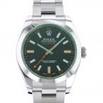ロレックス ROLEX ミルガウス 116400GV ブラック文字盤 中古 腕時計 メンズ