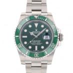 ロレックス ROLEX サブマリーナー デイト 116610LV グリーン/ドット文字盤 新品 腕時 ...