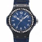 ウブロ HUBLOT ビッグバン セラミック ブルー ダイヤモンド 361.CM.7170.LR.1204 ブルー文字盤 新品 腕時計 レディース