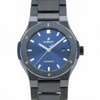 ウブロ HUBLOT クラシックフュージョン セラミック ブルー ブレスレット 548.CM.7170.CM ブルー文字盤 新品 腕時計 メンズ