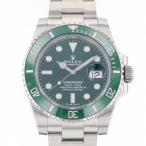 ロレックス ROLEX サブマリーナー デイト 116610LV グリーン/ドット文字盤 新品 腕時 ...