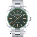 ロレックス ROLEX ミルガウス 116400GV ブラック文字盤 中古 腕時計 メンズ